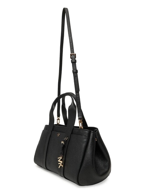 ROMEE Sacoche en cuir avec bandouli&egrave;re noir - Sacs pour Femme