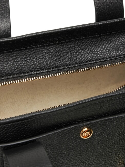 ROMEE Sacoche en cuir avec bandouli&egrave;re noir - Sacs pour Femme