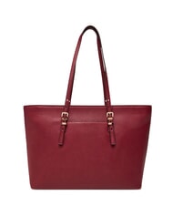 MICHAEL KORS QUINN sac de courses en cuir m&ucirc;re - Sacs pour Femme - 4