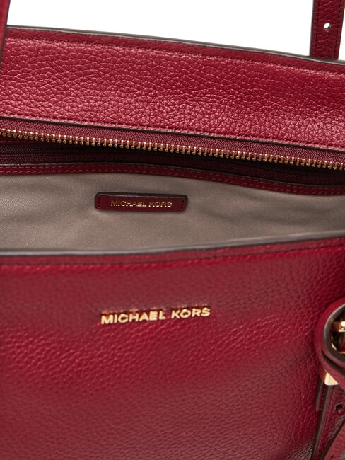 QUINN sac de courses en cuir m&ucirc;re - Sacs pour Femme