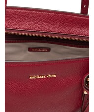 MICHAEL KORS QUINN sac de courses en cuir m&ucirc;re - Sacs pour Femme - 6