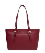 MICHAEL KORS QUINN Sac cabas moyen en cuir m&ucirc;re - Sacs pour Femme - 4