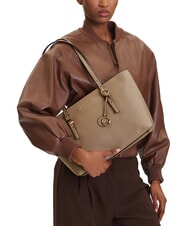 MICHAEL KORS QUINN Sac cabas moyen en cuir bouleau - Sacs pour Femme - 5