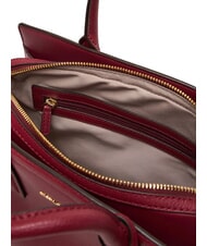 MICHAEL KORS LAILA Sac &agrave; main en cuir avec bandouli&egrave;re m&ucirc;re - Sacs pour Femme - 6