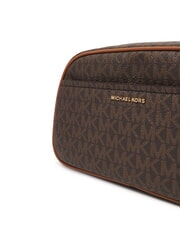 MICHAEL KORS JET SET &Eacute;tui pour appareil photo avec imprim&eacute; int&eacute;gral brun/gland - Sacs pour Femme - 3