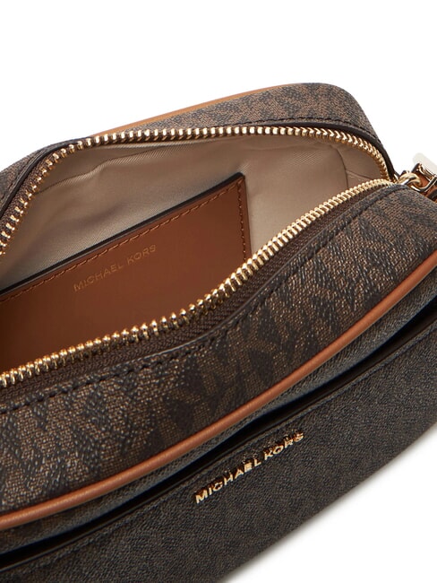 JET SET &Eacute;tui pour appareil photo avec imprim&eacute; int&eacute;gral brun/gland - Sacs pour Femme