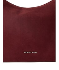 MICHAEL KORS NOLITA Grand sac bandouli&egrave;re en cuir nubuck sang de b&oelig;uf - Sacs pour Femme - 3
