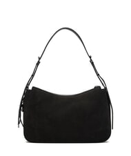 MICHAEL KORS NOLITA Grand sac bandouli&egrave;re en cuir nubuck noir - Sacs pour Femme - 4