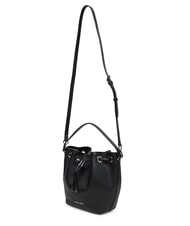 MICHAEL KORS AVERY Sac seau en cuir avec bandouli&egrave;re noir - Sacs pour Femme - 4