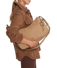 MICHAEL KORS NOLITA sac bandouli&egrave;re en cuir nubuck d&eacute;cortiquer - Sacs pour Femme - 5