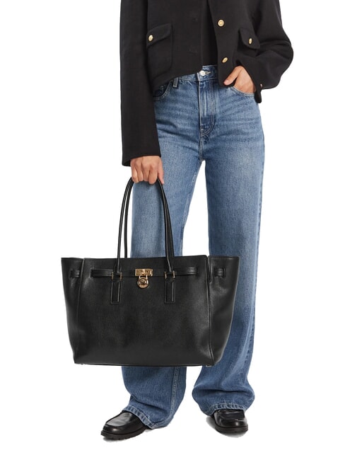 HAMILTON MODERNE Grand sac cabas en cuir noir - Sacs pour Femme