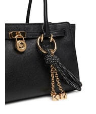 MICHAEL KORS HAMILTON MODERNE sac bandouli&egrave;re en cuir noir - Sacs pour Femme - 3