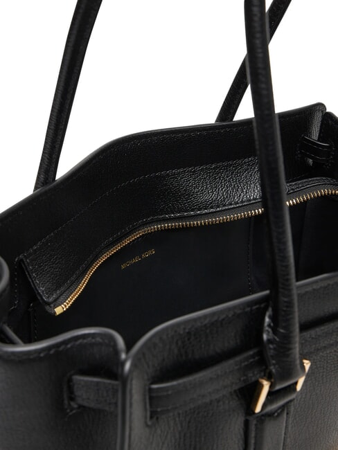 HAMILTON MODERNE sac bandouli&egrave;re en cuir noir - Sacs pour Femme