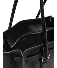 MICHAEL KORS HAMILTON MODERNE sac bandouli&egrave;re en cuir noir - Sacs pour Femme - 5