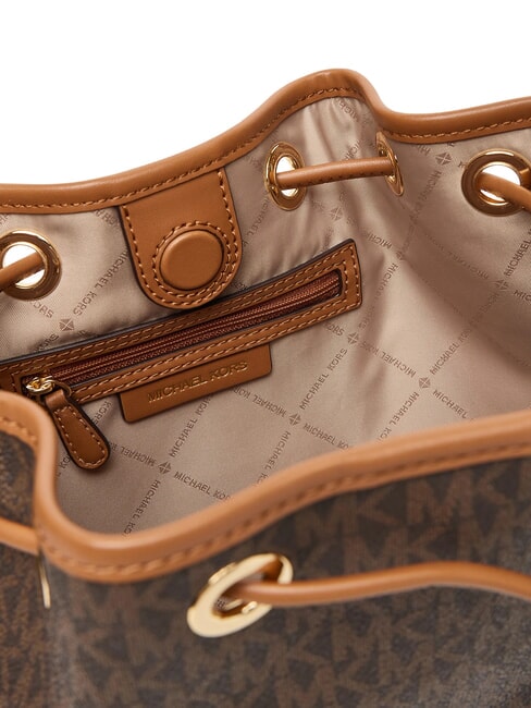 AVERY Sac seau avec bandouli&egrave;re brun/gland - Sacs pour Femme