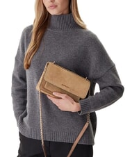 MICHAEL KORS CLAIRE sac bandouli&egrave;re en daim d&eacute;cortiquer - Sacs pour Femme - 5