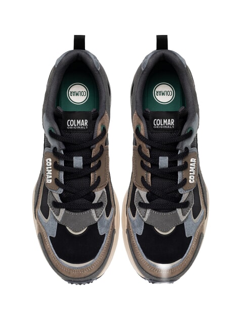 GARNER GROUNDS Baskets rouge de jais / marine - Chaussures Homme