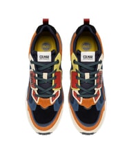 COLMAR GARNER FUSION Baskets denim fonc&eacute; multicolore - Chaussures Homme - 4