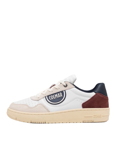 AUSTIN MASTER Baskets blanc-rose-noir - Chaussures Homme