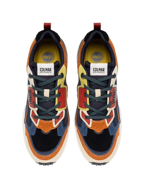 GARNER FUSION Baskets denim fonc&eacute; multicolore - Chaussures Homme