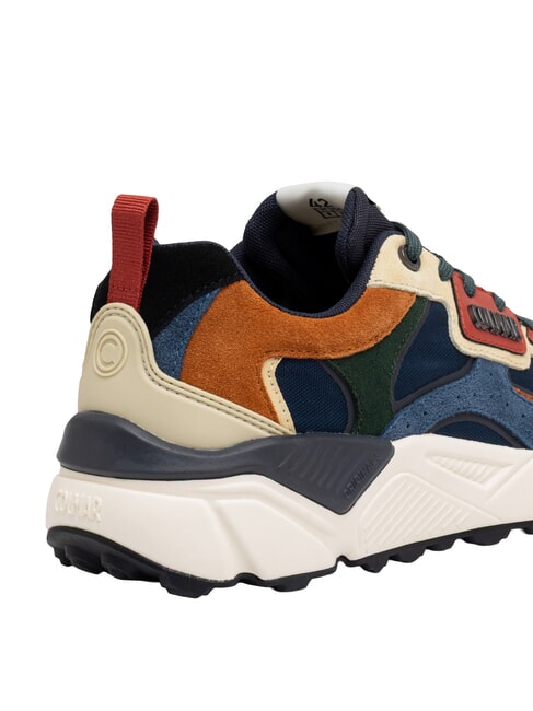 GARNER FUSION Baskets denim fonc&eacute; multicolore - Chaussures Homme