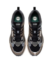 COLMAR GARNER GROUNDS Baskets rouge de jais / marine - Chaussures Homme - 4