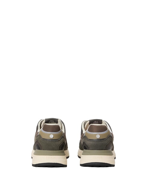 HUNT FADED Baskets dkgray / lt / gr / prune - Chaussures Homme