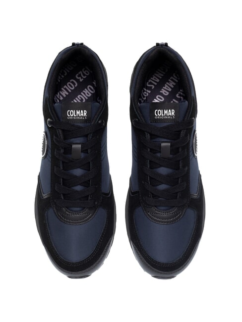 TRAVIS DARK Baskets BLANC-FUCHSIA - Chaussures Homme