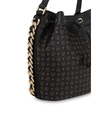 POLLINI HERITAGE sac seau &agrave; bandouli&egrave;re Noir - Sacs pour Femme - 3