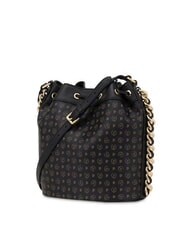 POLLINI HERITAGE sac seau &agrave; bandouli&egrave;re Noir - Sacs pour Femme - 4