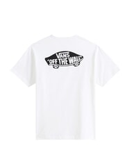 VANS DOUBLE STANDARD T-shirt &agrave; manches courtes coupe classique blanc noir - T-shirt - 2
