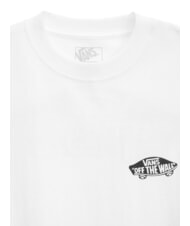 VANS DOUBLE STANDARD T-shirt &agrave; manches courtes coupe classique blanc noir - T-shirt - 3