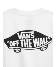 VANS DOUBLE STANDARD T-shirt &agrave; manches courtes coupe classique blanc noir - T-shirt - 4