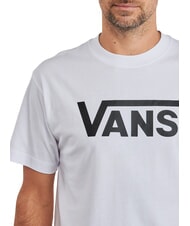 VANS CLASSIC T-shirt &agrave; manches courtes avec imprim&eacute; logo blanc - T-shirt - 3