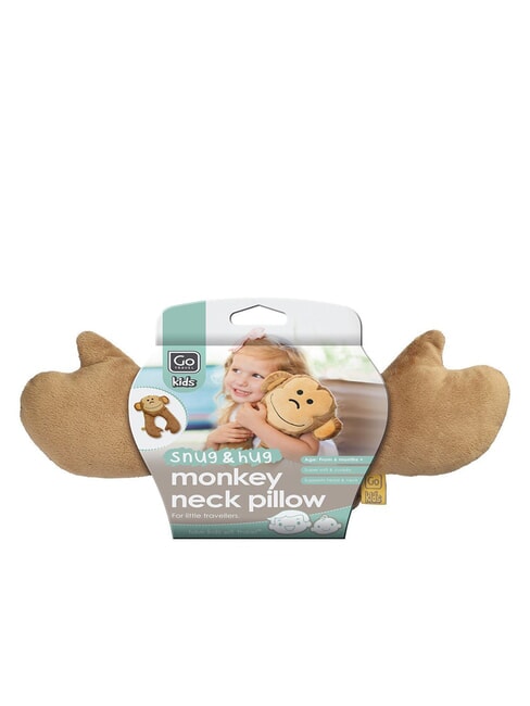 GO Oreiller de voyage pour enfants orange - Accessoires Voyage