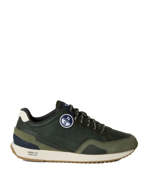 HITCH FIRTS Baskets vert militaire002 - Chaussures Homme