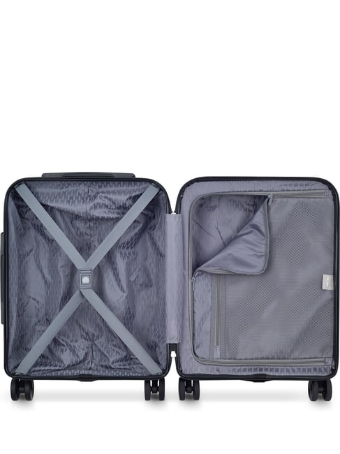 CHRISTINE EU Chariot &agrave; bagages &agrave; main glace bleue - Valises cabine