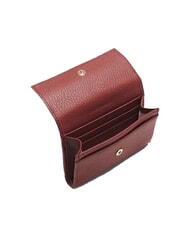 COCCINELLE METALLIC SOFT Porte-cartes en cuir martel&eacute; Brandy - Portefeuilles Femme - 2