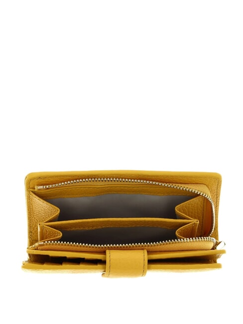 METALLIC SOFT Portefeuille en cuir textur&eacute; ensoleill&eacute; - Portefeuilles Femme