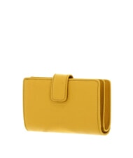 COCCINELLE METALLIC SOFT Portefeuille en cuir textur&eacute; ensoleill&eacute; - Portefeuilles Femme - 4