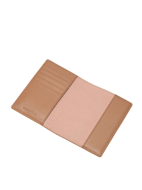 METALLIC SOFT Porte-passeport en cuir martel&eacute; peaux - Accessoires Voyage