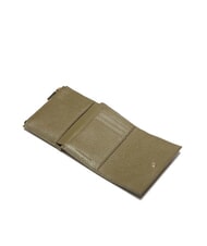 COCCINELLE METALLIC SOFT  Petit portefeuille en cuir vert laurier - Portefeuilles Femme - 2