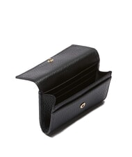 COCCINELLE METALLIC SOFT Porte-cartes en cuir martel&eacute; - Portefeuilles Femme