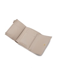 COCCINELLE METALLIC SOFT Petit portefeuille en cuir textur&eacute; - Portefeuilles Femme