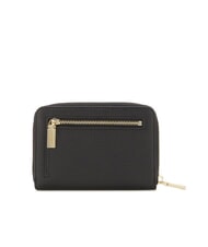 COCCINELLE METALLIC SOFT Portefeuille zipp&eacute; Noir - Portefeuilles Femme - 3