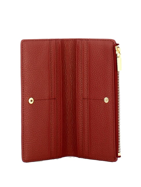 METALLIC SOFT Porte-feuille en cuire Brandy - Portefeuilles Femme