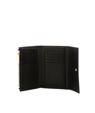 COCCINELLE METALLIC SOFT portefeuille en cuir martel&eacute; de taille moyenne - Portefeuilles Femme