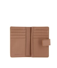 COCCINELLE METALLIC SOFT Portefeuille en cuir textur&eacute; peaux - Portefeuilles Femme - 2