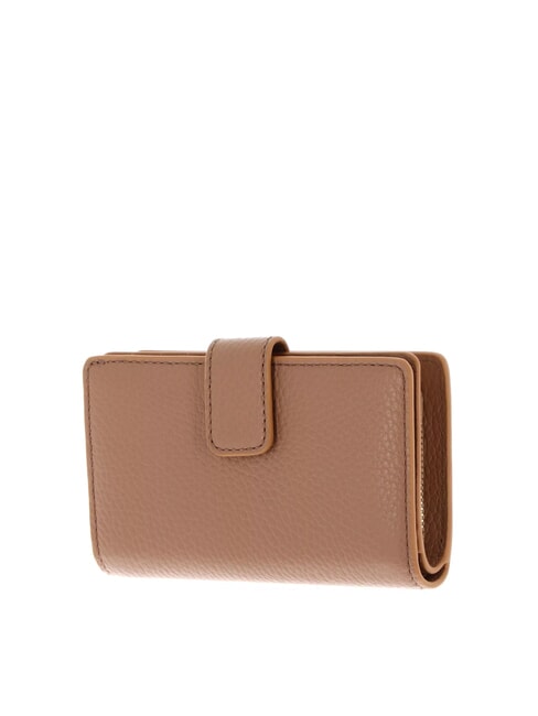 METALLIC SOFT Portefeuille en cuir textur&eacute; peaux - Portefeuilles Femme