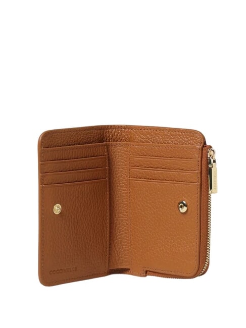 METALLIC SOFT Petit portefeuille en cuir CUIR - Portefeuilles Femme